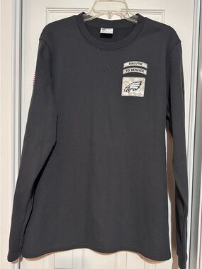 Eagles NFL Nike LG Men’s Salute to Service Long Sleeve Thermal NWOT